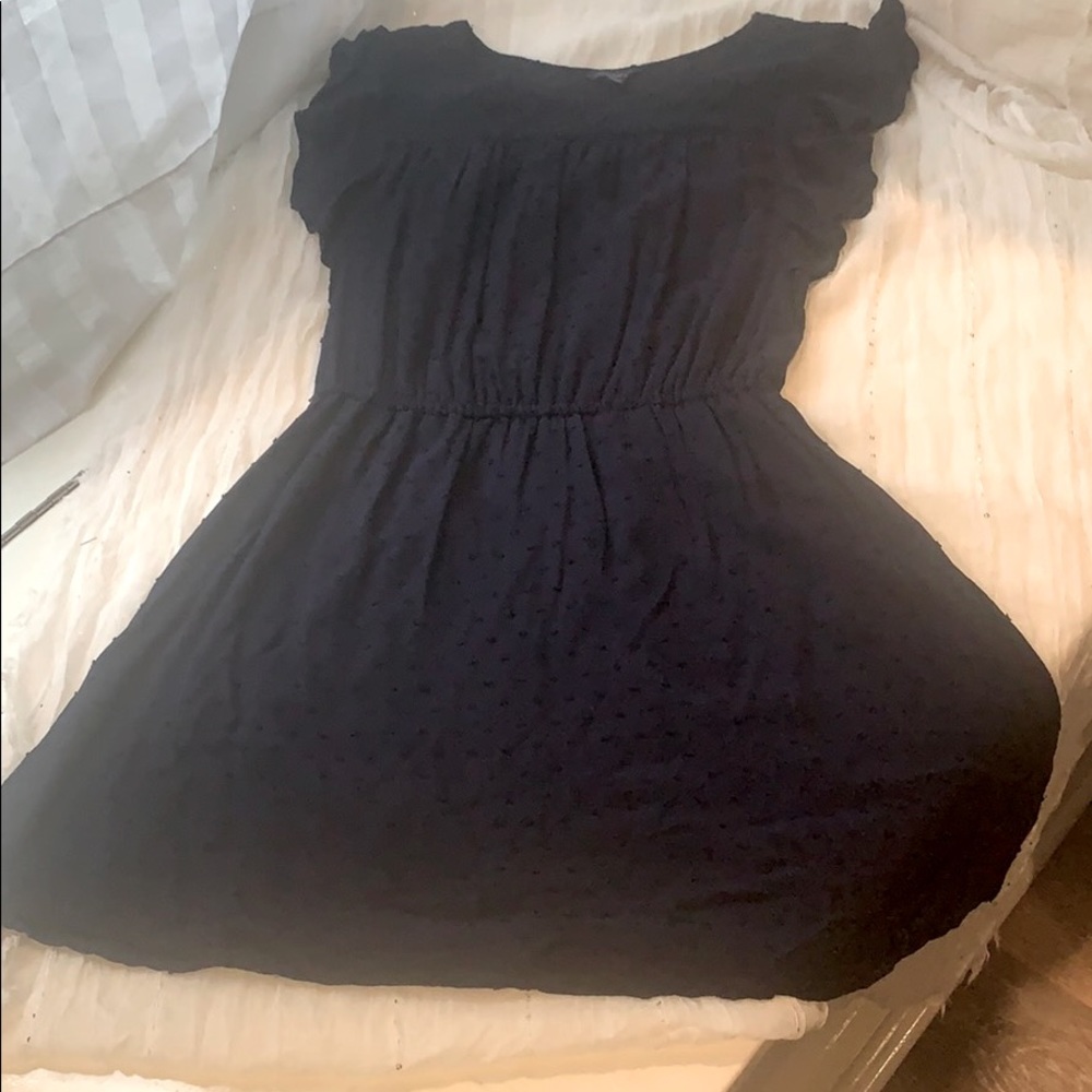 Aeropostale Textured Navy Dress